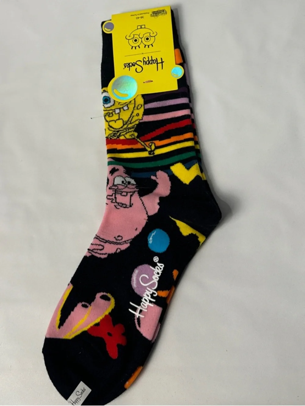 Happy Socks bold crew